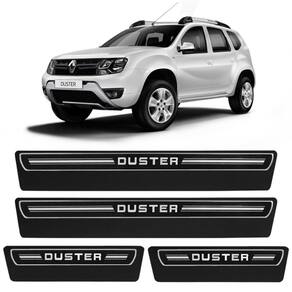 Jogo de Soleira Premium Duster 2012 a 2023 Elegance 4 Portas