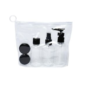 Kit 5 Frascos Organizador De Malas Prático Moderno Colors