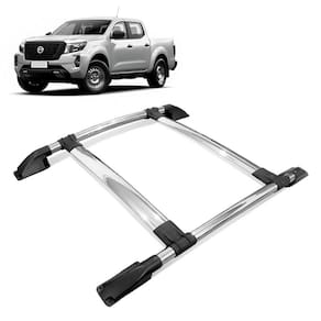 Rack de Teto Bagageiro Frontier 2017 a 2023 Tubolar Cromado