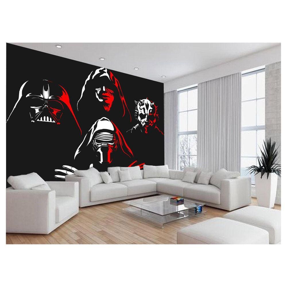 Papel De Parede 3D Star Wars Darth Vader Sith 3,0M Stw04