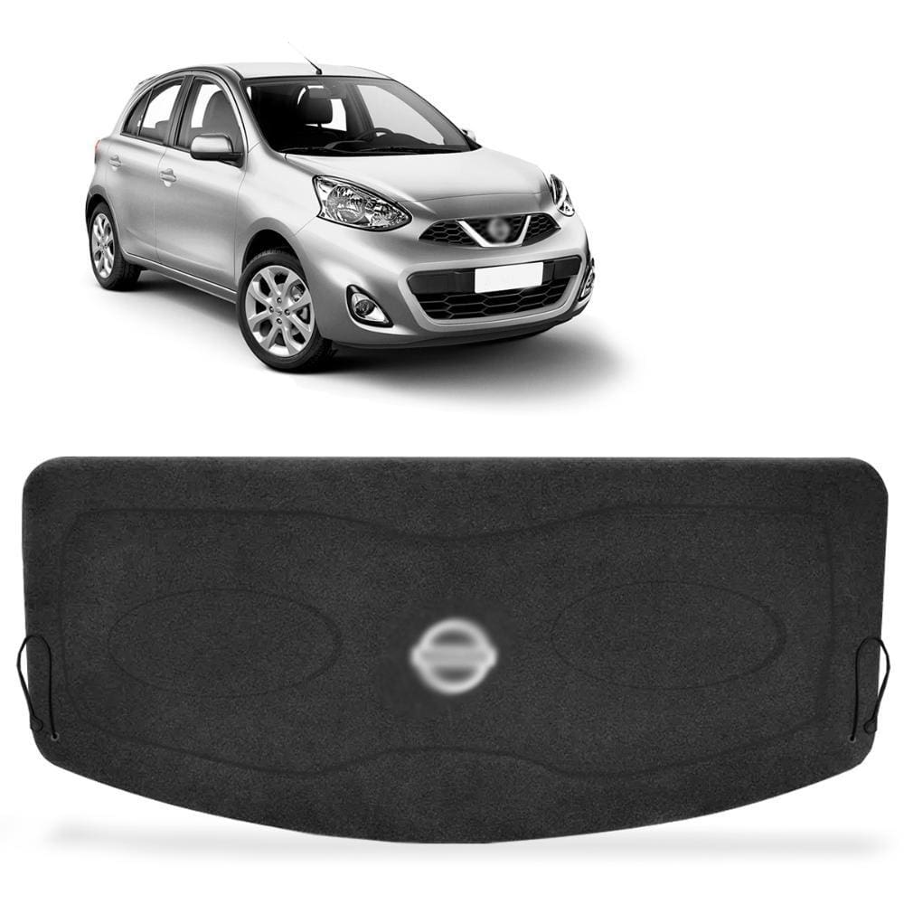 Tampão Malas March 2011 2017 Grafite Furo 6x9 Cordinhas