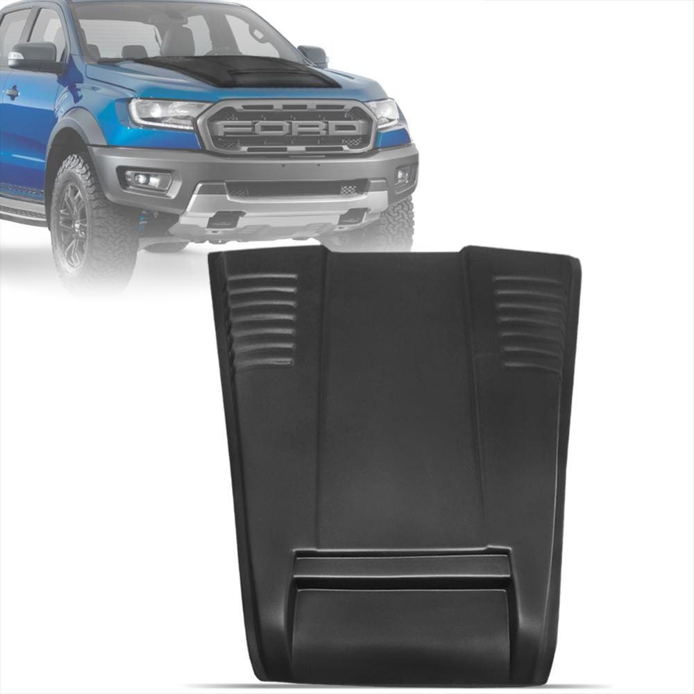 Defletor Entrada de Ar Capô Scoop Ranger 2013 a 2023 Preto
