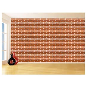 Papel De Parede 3D Tijolo Sala Tijolinho Vista 3,5M Xbr08