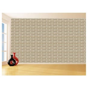 Papel De Parede 3D Tijolo Sala Tijolinho Vista 3,5M Xbr09
