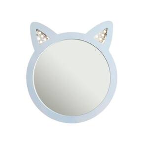 Espelho Decorativo Infantil Branco Raposa 43x44cm