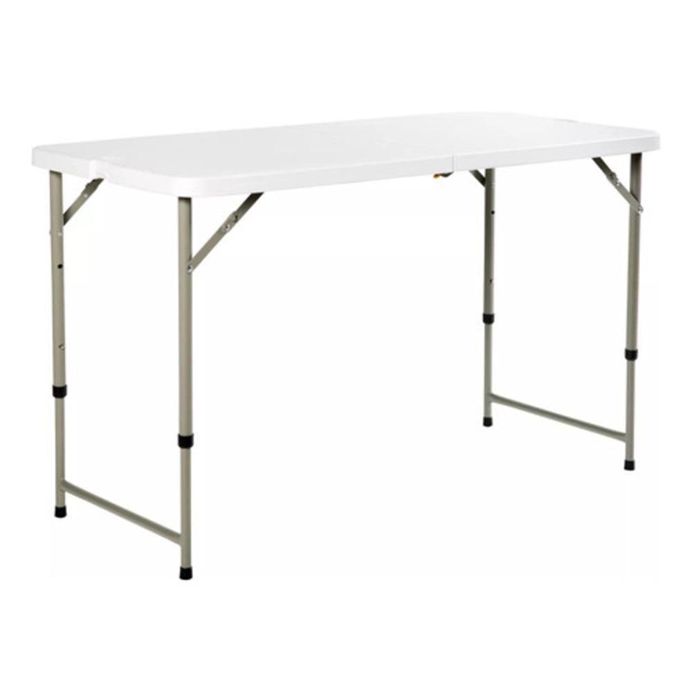 Mesa Dobrável Maleta Portátil Praia E Camping - 120X60X74Cm