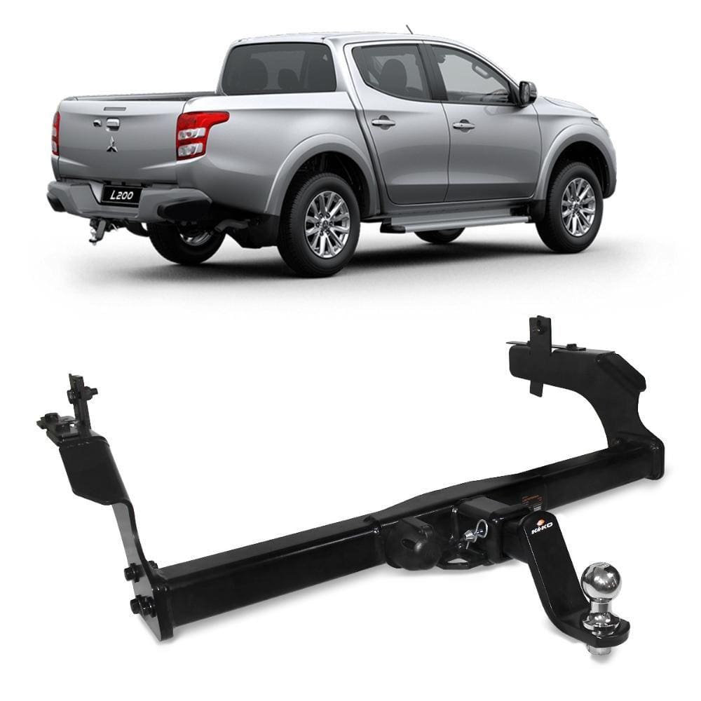 Engate Reboque L200 Triton Sport 2017 a 2023 Keko 1500kg Removivel