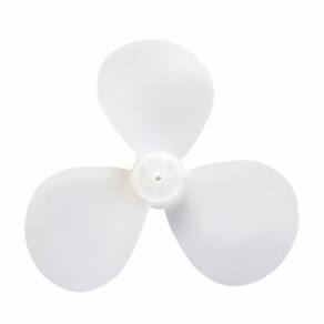 Hélice Ventilador Faet Meia Lua Cinza 40Cm Com 3 Pás
