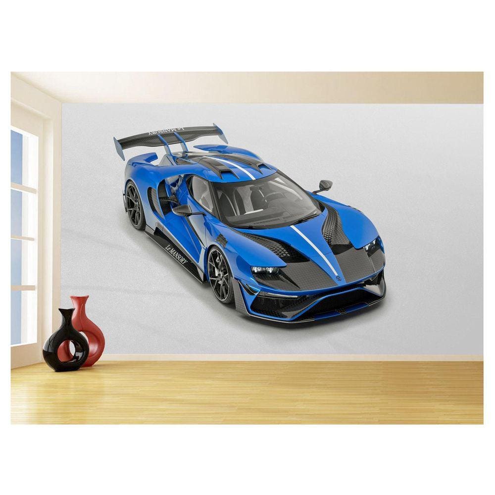 Papel De Parede Carro Ford Gt Esportivo Lemans 3,5M Car91