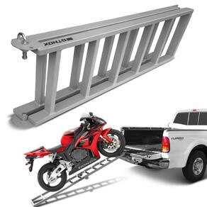 Rampa Para Motos Grande Em Aço Carbono Universal 350kg Gtnox