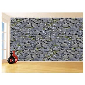 Papel De Parede 3D Pedras Sala Quarto Cozinha 3,5M Stn02