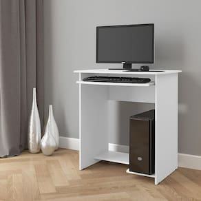 Mesa de Computador Prática Branco