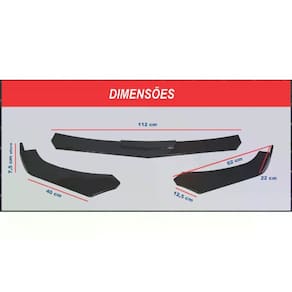 Front Lip Spoiler Universal - TGPOLI    - 05.056