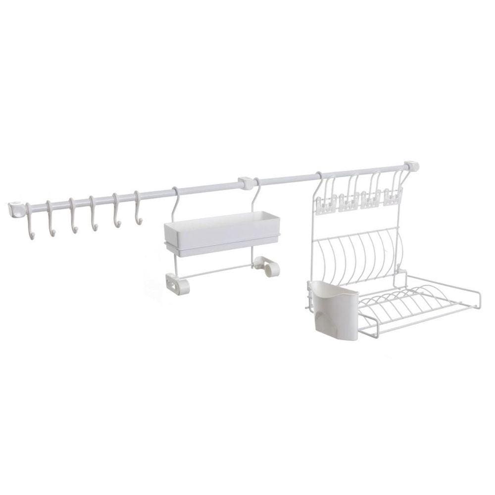 Kit D Linha Requinte Master Branco Porta Condimento Metaltru