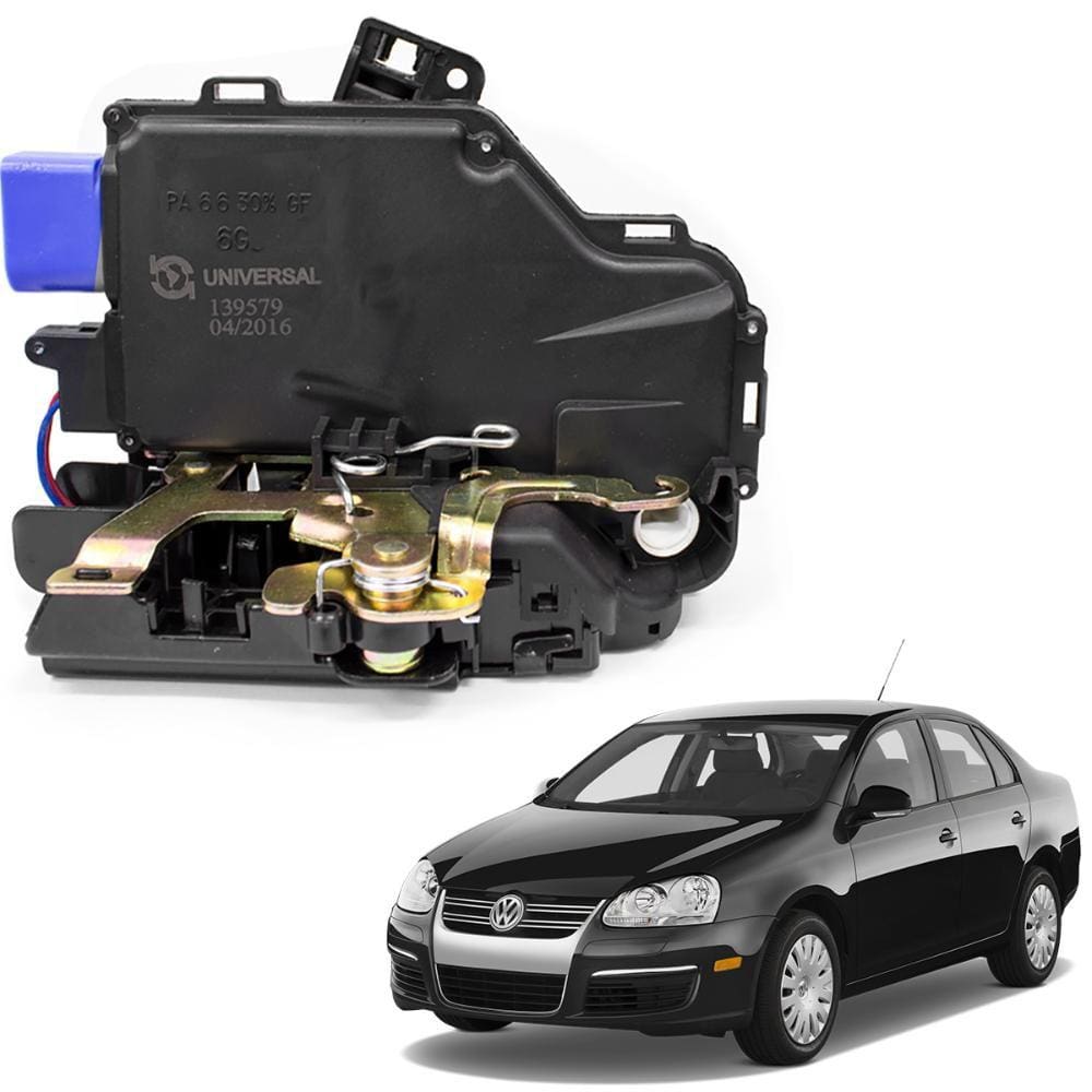 Fechadura Elétrica Porta Jetta 2006 a 2010 Traseira Esquerda