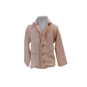 Blazer Luxo Tweed Feminino Munlie Rose