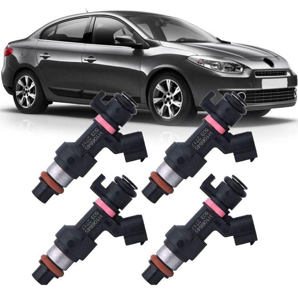 Kit 4 Bico Injetor Fluence 2.0 16V Flex 2010 À 2017- H106845