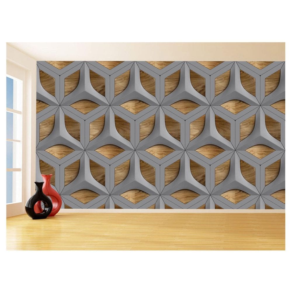 Papel De Parede 3D Textura Sala Quarto Cozinha 3,5M Txt91