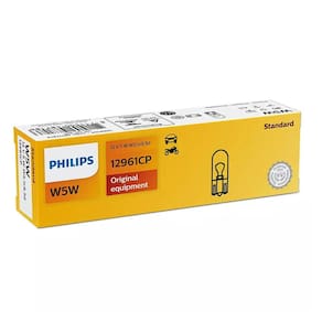 Kit 10 Lâmpada Halógena Sinalização W5W Standard Philips 12V