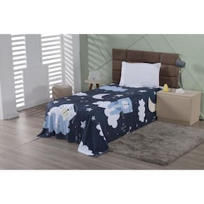 Mantinha Infantil Macia Solteira Coberto 2,20M X 1,55M