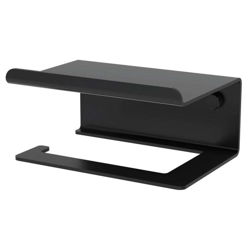 Papeleira Porta Celular / Objetos Alumínio Preto Future