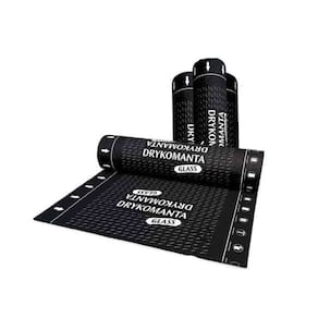 Manta Asfáltica Drykomanta Poliéster Tipo II B 3MM Dryko Preto