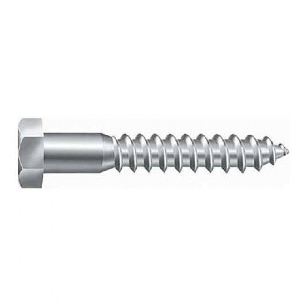 Parafuso Sextavado com Rosca Soberba 1/4Pol X 100  - Ciser ou Belenus