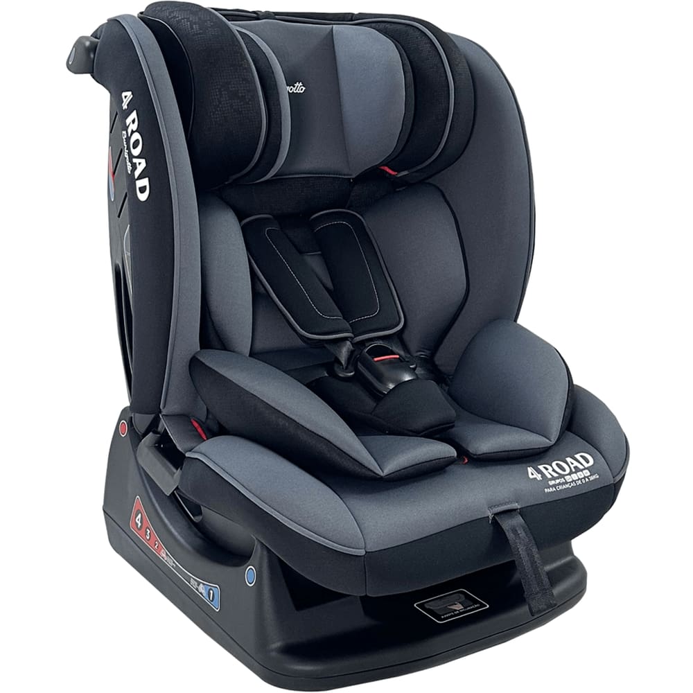 Cadeirinha para Carro 4Road Black Preta RN a 36 kg Burigotto