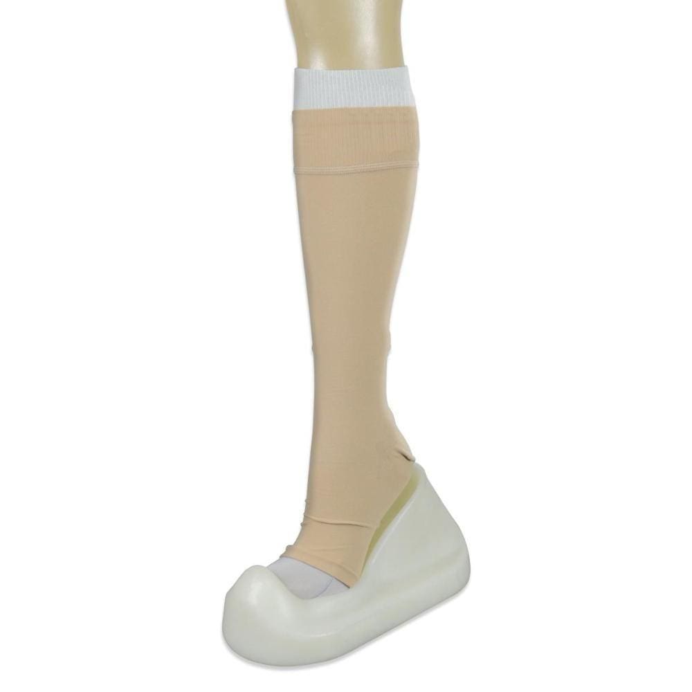 Meia Compressiva 3/4 Varimed Kit Úlcera Venosa Com Zíper Sem Ponteira