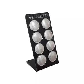 Porta Cápsulas Nespresso - Acrílico - Suporte 8 Cápsulas