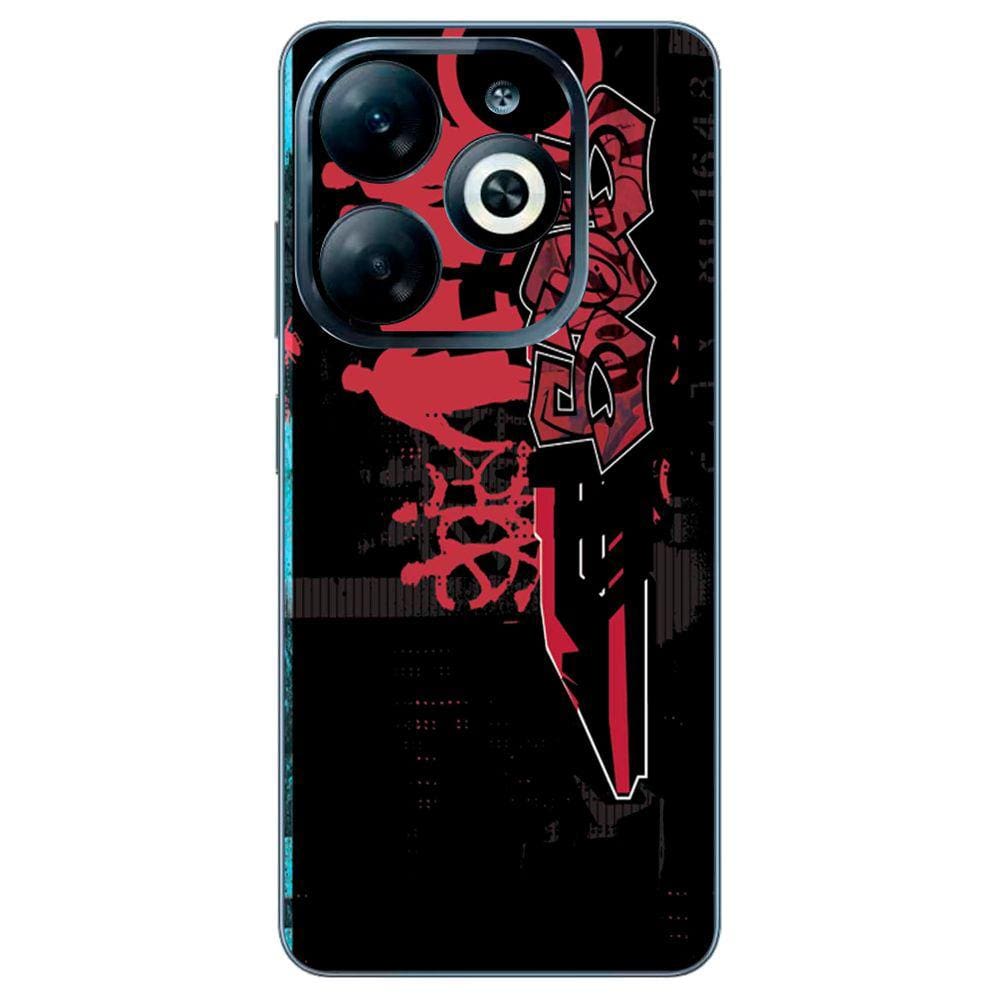 Capa Adesivo Skin055 Verso Para Infinix Smart 8 Pro (X6525B)