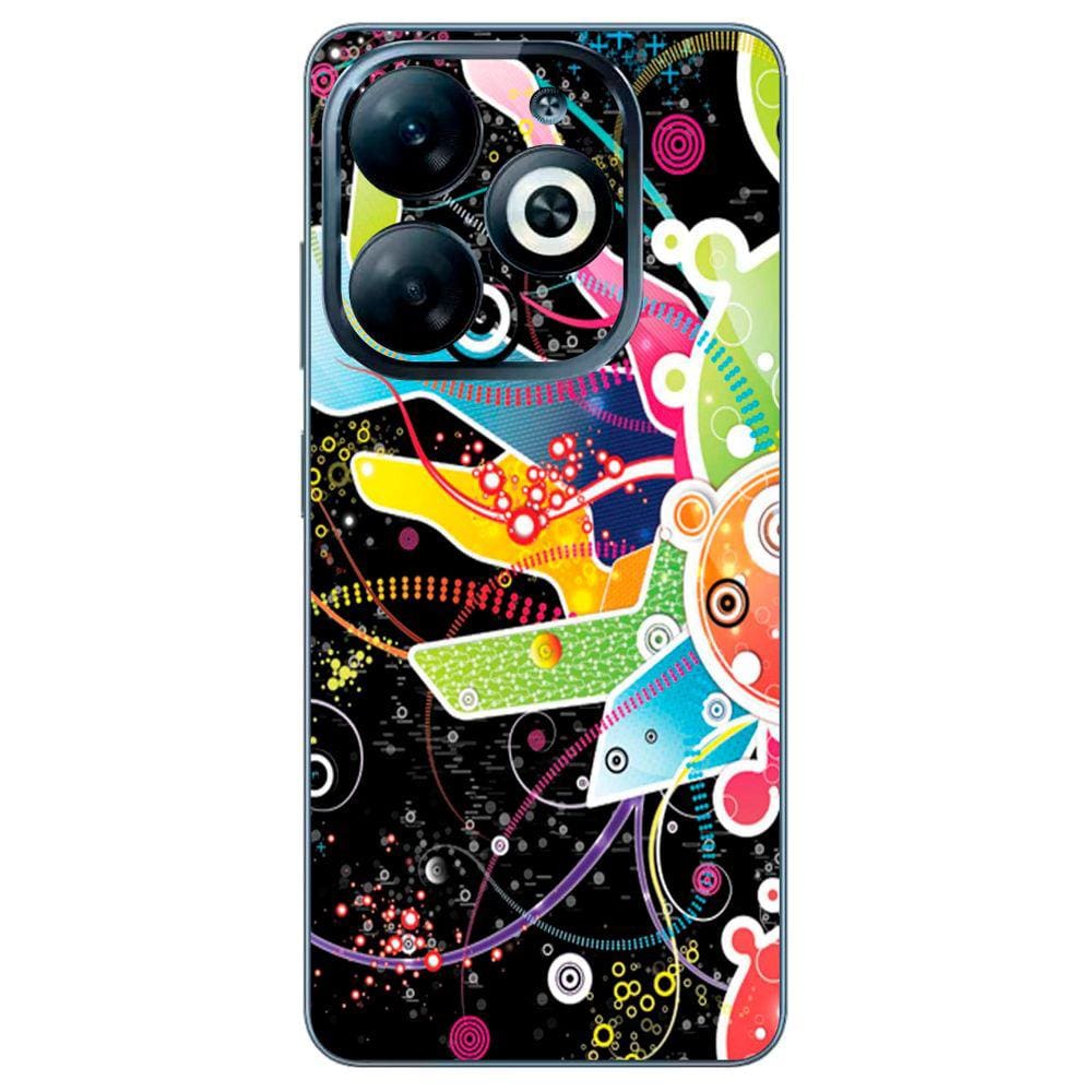 Capa Adesivo Skin058 Verso Para Infinix Smart 8 Pro (X6525B)