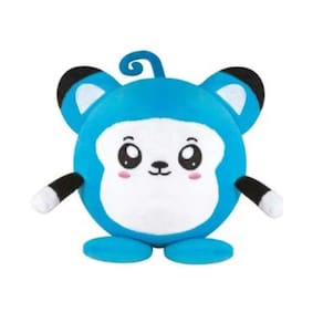 Boneco Pelúcia Pula/Treme Emite Sons Repete Fala E Rir Zoop