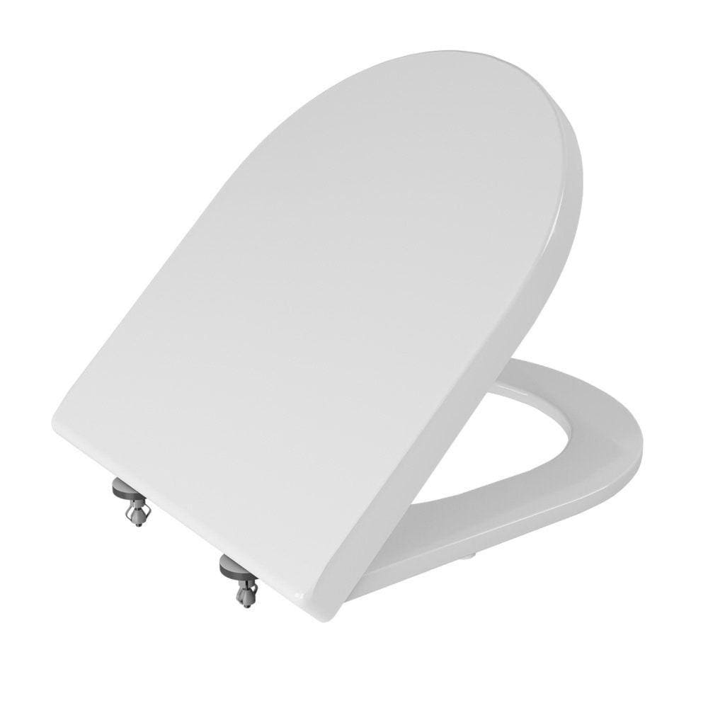 Assento Sanitário Riviera Premium Termofixo Soft Close Click Astra Branco