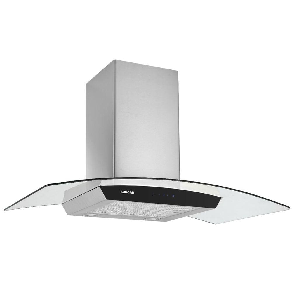 Coifa de Parede Esmeralda Touch 90 Cm Inox Suggar