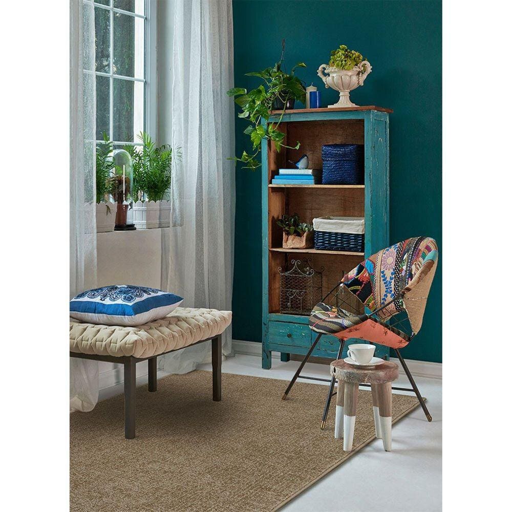 Tapete 100x150cm Elegant Tapetes São Carlos Golden Beige