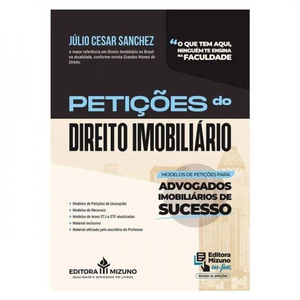 Petições Do Direito Imobiliário - 2024