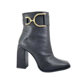 Bota Feminina Salto Alto Bloco Numeração Especial Samira