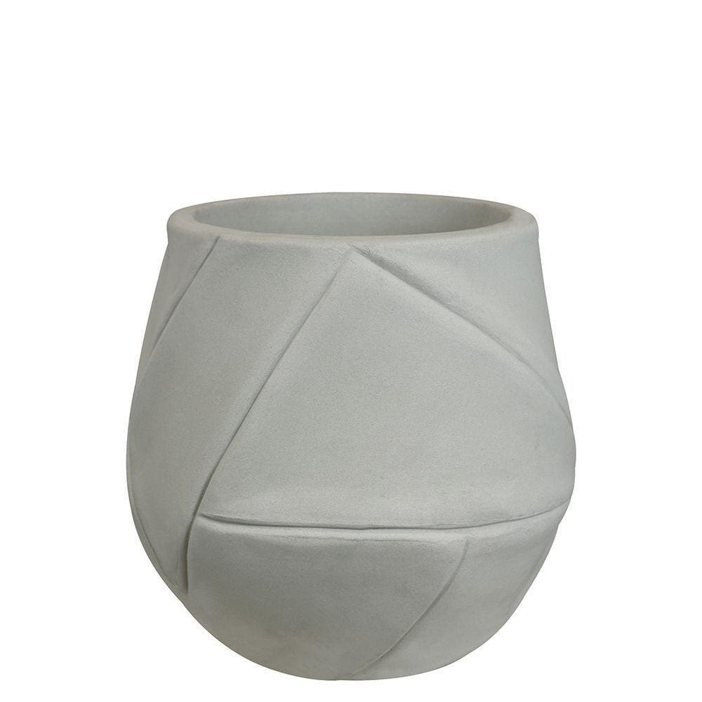 Vaso Kaiowá 48 X 45 Cm Cor 17 - Antique Branco