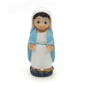Imagem Nossa Senhora Das Graças Infantil Importada Resina 8