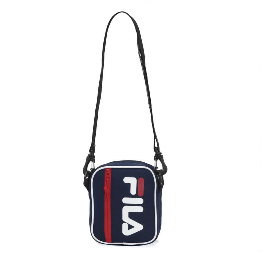 Bolsa Fila Lateral Versatili Marinho Vermelha e Branca