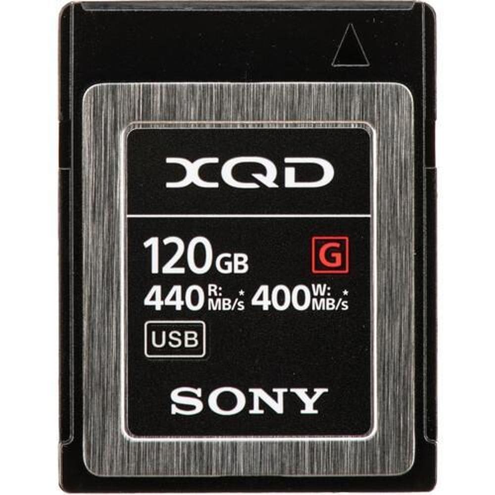 Cartão De Memória Sony Xqd- 120Gb Serie G 440-400Mb/S
