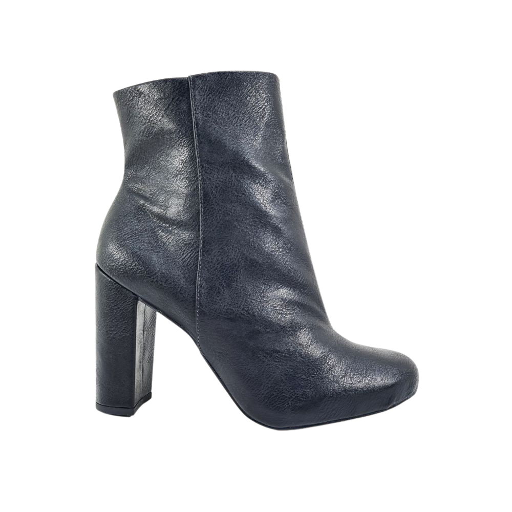 Bota Feminina Salto Alto Numeração Especial Lud Preta