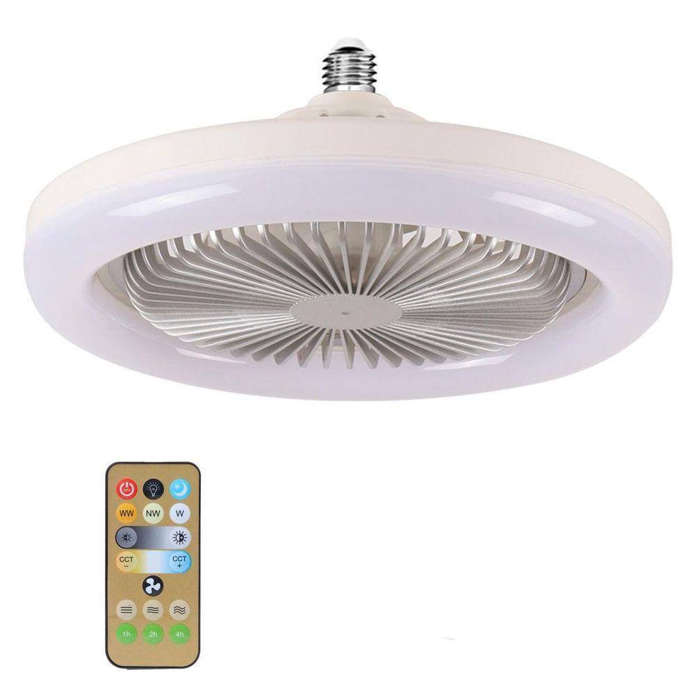 Ventilador De Teto Led Para Quarto E Sala Com Controle