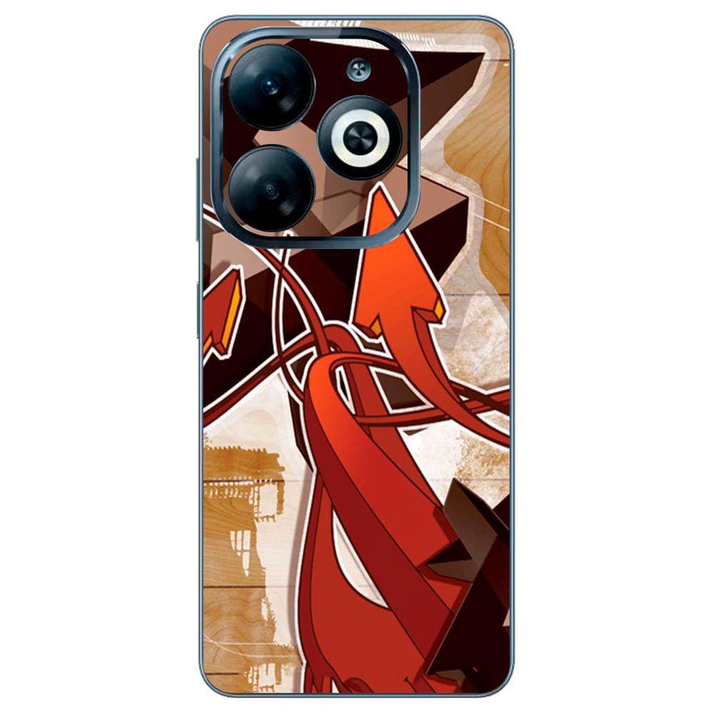 Capa Adesivo Skin071 Verso Para Infinix Smart 8 Pro (X6525B)