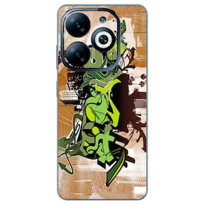 Capa Adesivo Skin072 Verso Para Infinix Smart 8 Pro (X6525B)