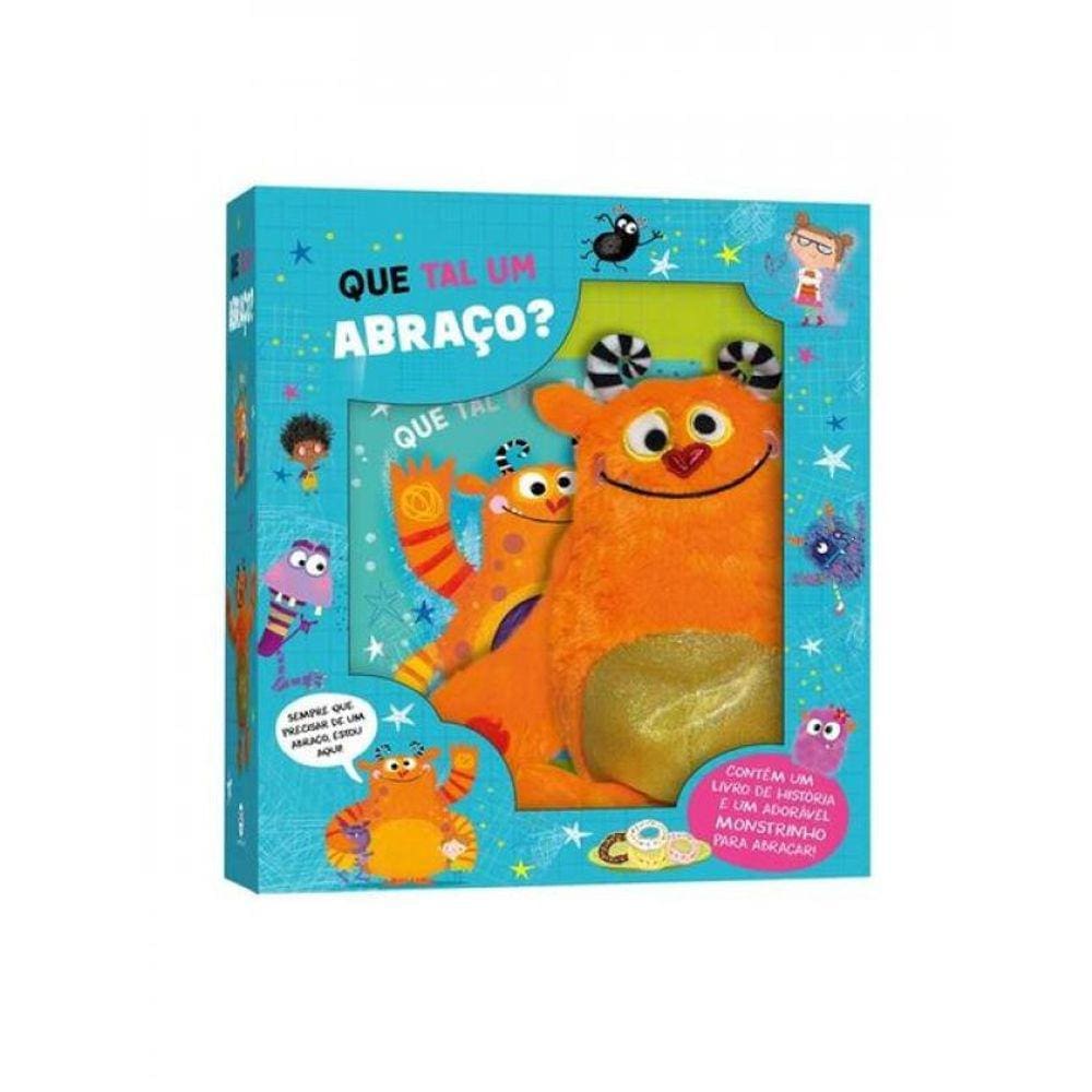 Que Tal Um Abraço? Livro + Pelúcia
