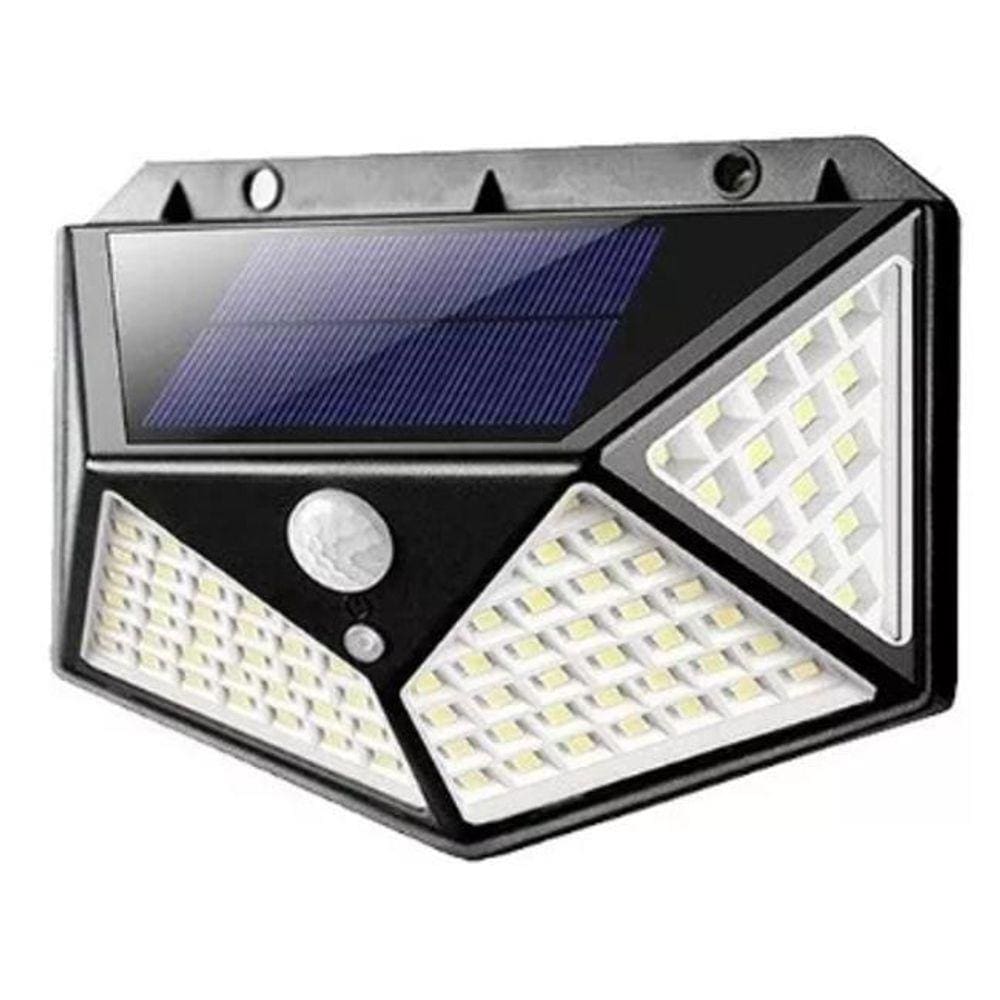Sustentabilidade Em Foco: Luminária Solar 100 Leds Parede