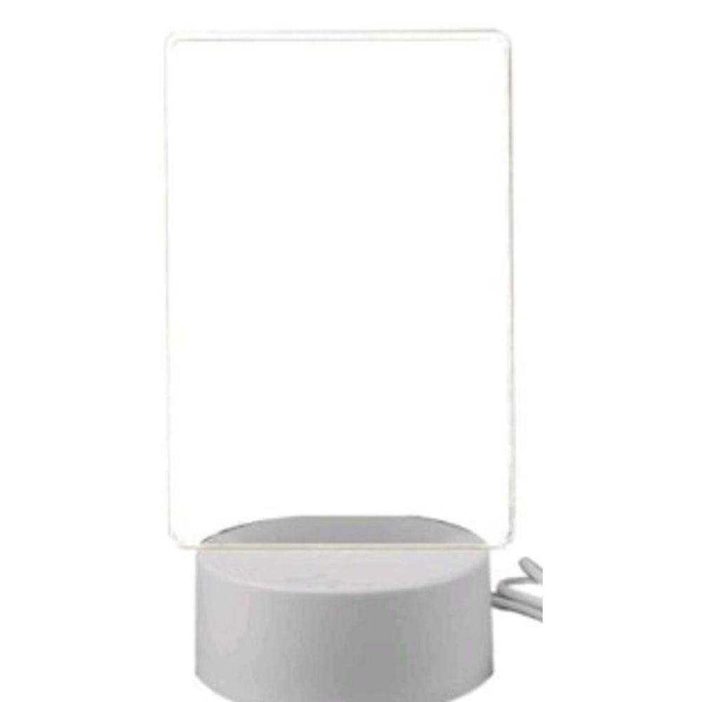 Deixe Sua Marca Com A Luminária De Mesa Tela Escrever Led