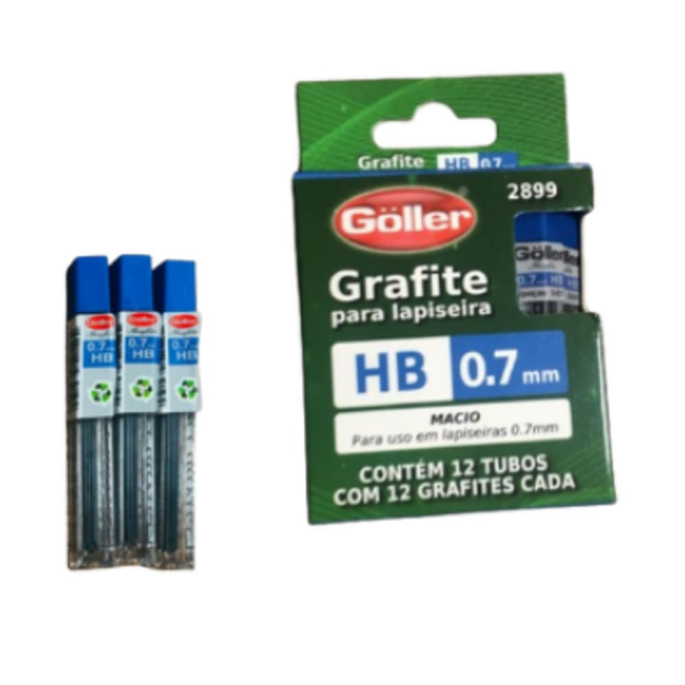 Grafite Para Lapiseira 0,7mm- Goller